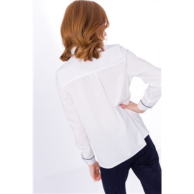 Прекрасная блузка для девочки 5035SC22 Vulpes белый