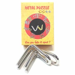 Головоломка Metall puzzle 3,8х5х2,1см №06 металл 397026 SH 397026