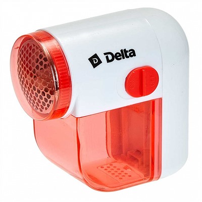 Машинка для стрижки катышков DELTA DL-258 белая с оранжевым