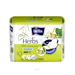 BELLA  Herbs Tilia  Komfort softiplait Липа 10шт  1-й класс