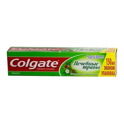 З.п.Colgate 150ml (231г) Лечебные травы Herbal