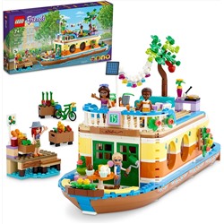 LEGO. Конструктор 41702 "Friends Canal Houseboat" (Плавучий дом на канале)