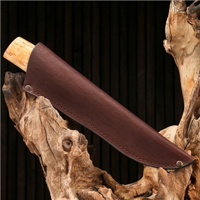 Нож охотничий "Якут" сталь - 95х18, рукоять - корельская береза