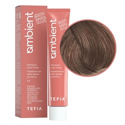 TEFIA Ambient 8.0 Перманентная крем-краска для волос / Светлый блондин натуральный, 60 мл