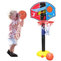 Переносная корзина-стойка для детского баскетбола, регулируется по высоте, 16.8ю [li262825]