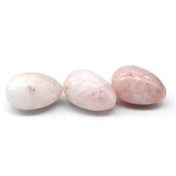 Яйцо из розового кварца 30*45мм, 55г