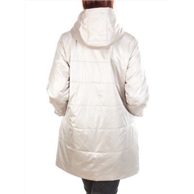 22-305 BEIGE Куртка демисезонная женская AKiDSEFRS (100 гр.синтепона) размер 54