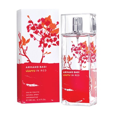 ARMAND BASI HAPPY IN RED lady  50ml edt