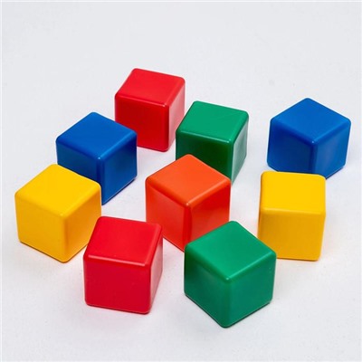 Набор кубиков в коробке, 12 штук