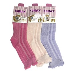 Носки  Для девочек KOMAX (88%бамбук,10%полиамид,2%эластан) Летние Разноцв.(5-8) 2272