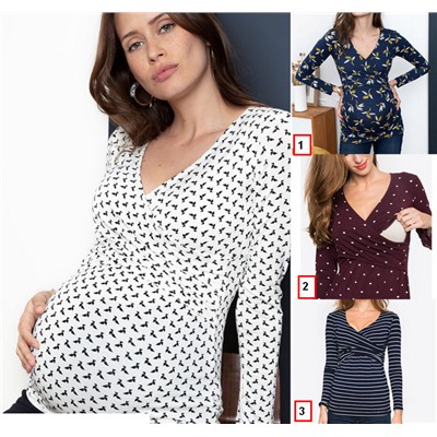 Блуза для беременных и кормящих 0878