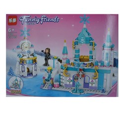 Конструктор Funny Friends Замок принцессы 430дет. 48*35см / коробка 7038