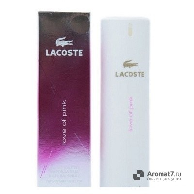 Lacoste - Love of Pink. W-45
