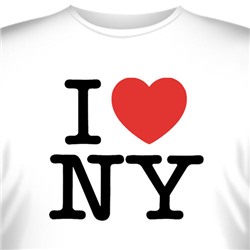 Футболка "I love New York"