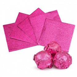 Обертка для конфет Розовая 8*8 см, 100 шт.