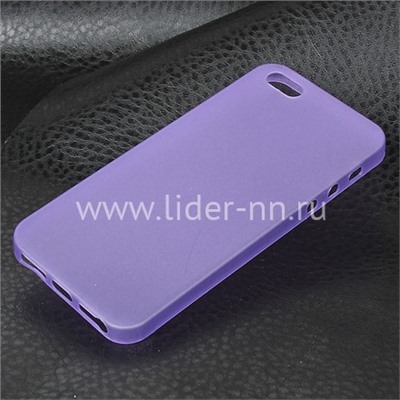 Задняя панель для  iPhone5 Пластик (15068ch) фиолетовая