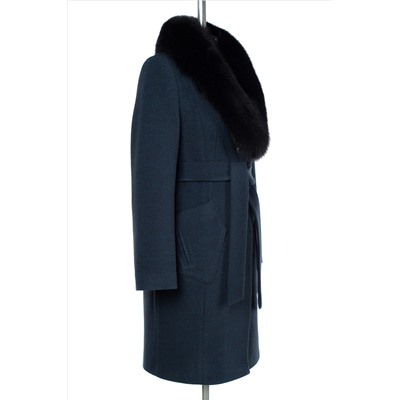 02-3001 Пальто женское утепленное (пояс)
