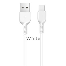 USB кабель для USB Type-C 1.0м HOCO X13 (белый) 2.0A