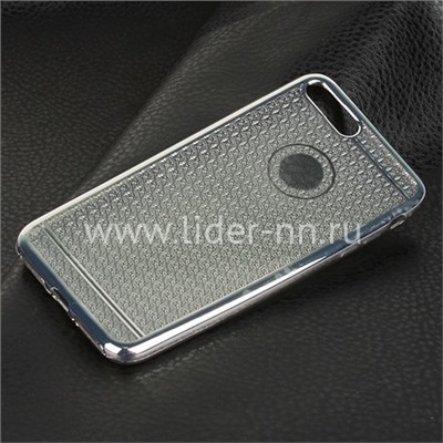 Задняя панель для iPhone7 Plus/8 Plus Силикон (15001ch) серебро
