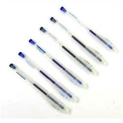 Ручка гелевая синяя 0,5 мм.1 шт.