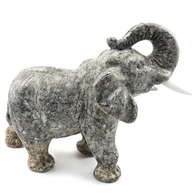 Скульптура из кальцита "Слон" 330*130*230мм