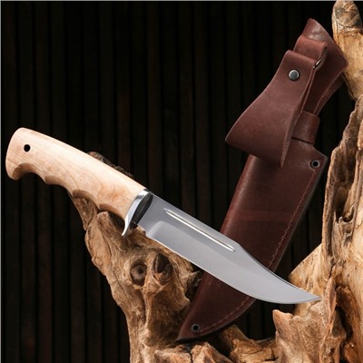 Нож охотничий "Тайга-2" сталь - 95х18, рукоять - орех