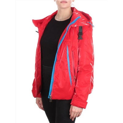 D004 RED Куртка демисезонная женская (100 гр. синтепон) размер 2XL(50) - 56 российский