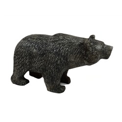 Скульптура из кальцита "Медведь" 300*120*165мм,