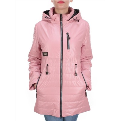 8250 PINK Куртка демисезонная женская BAOFANI (100 гр. синтепон) размеры 46-48-50-52-54-56