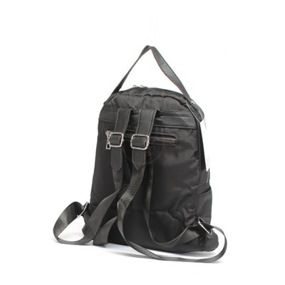 Рюкзак жен текстиль Migo-625,  1отд,  3внут+3внеш/ карм,  черный 256157