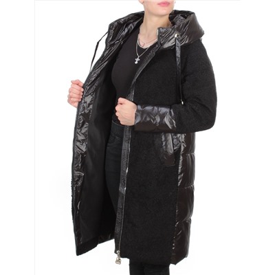 3188 BLACK Куртка зимняя женская PAR TEN (200 гр. холлофайбера) размеры 44-46-48-50-52