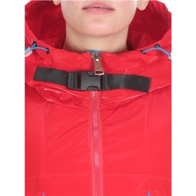 D004 RED Куртка демисезонная женская (100 гр. синтепон) размер 2XL(50) - 56 российский