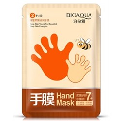 Маска-перчатки для рук Bioaqua  Hand Mask с медом