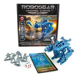 Игровой набор серии Robogear "Спецотряд Scorpion" (робот+пилот+5 солдат) 09516 Русский стиль РОССИЯ