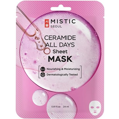 MISTIC CERAMIDE Маска тканевая с керамидами 24мл