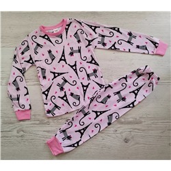 Пижама для девочки (кофта+брюки) УЗБЕКИСТАН (5-6-7-8)