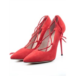 V-233 RED Туфли женские (натуральная замша) размер 38