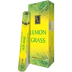 LEMON GRASS Premium Incense Sticks, Zed Black (ЛИМОННАЯ ТРАВА премиум благовония палочки, Зед Блэк), уп. 20 палочек.