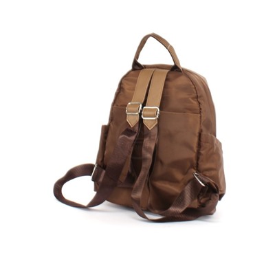 Рюкзак жен текстиль Migo-6731,  1отд,  3внут+4внеш/ карм,  коричневый 256104