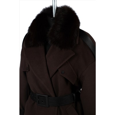 02-3240 Пальто женское утепленное (пояс)
