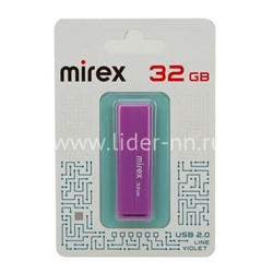 USB Flash  32GB Mirex LINE VIOLET