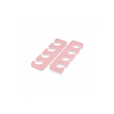 Разделители для пальцев ног (розовые, 10 мм), RuNail (Арт. 0807)