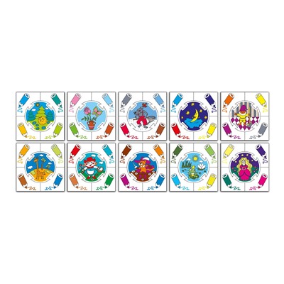 «Сочетание цветов», настольная игра серии «Учись, играя»