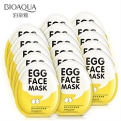 Тканевая маска Bioaqua Egg Face  Mask