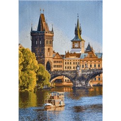 Прага 3 евро- гобеленовая картина