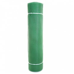 Сетка садовая пластиковая квадратная ПРОФИ 15×15 мм, 1×20 м, зеленая