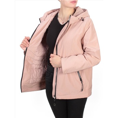 0835 PINK Куртка демисезонная женская RIKA (100 гр. синтепон) размер 50 - российский