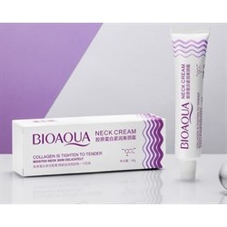 Укрепляющий и подтягивающий крем для шеи Biaoqua Collagen Is Tighten To Tender Neck Creamс коллагеном