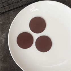 Силиконовый мат для отливки шоколада «Круги»