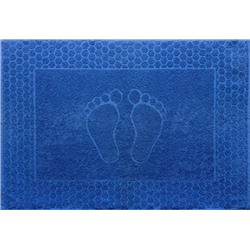Полотенце махровое Ножки 400гр/м2 Узбекистан ТД, синий